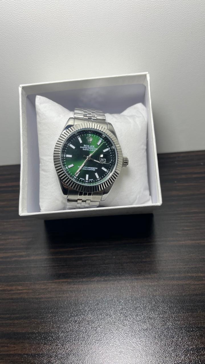 Rolex men table green